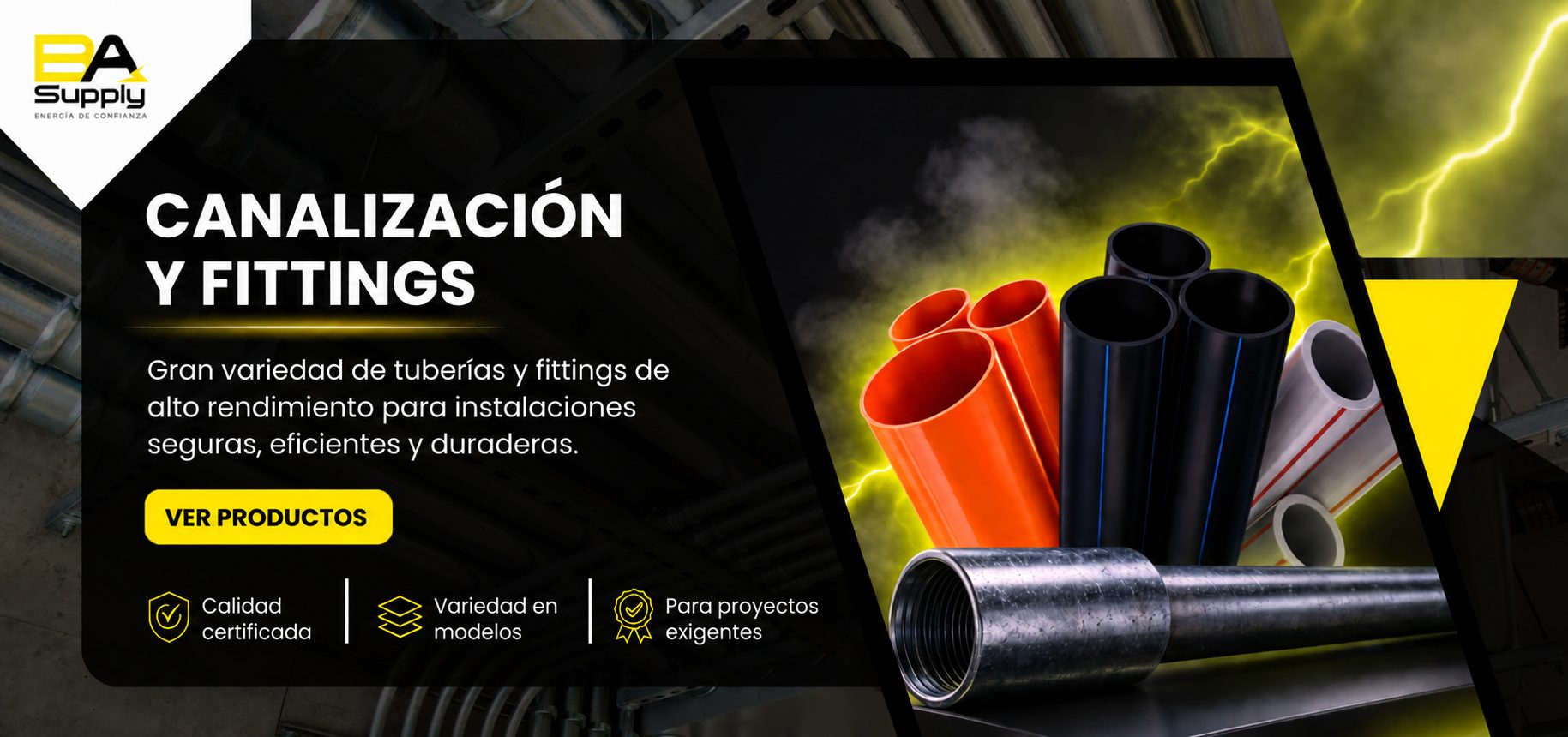 Canalización eléctrica